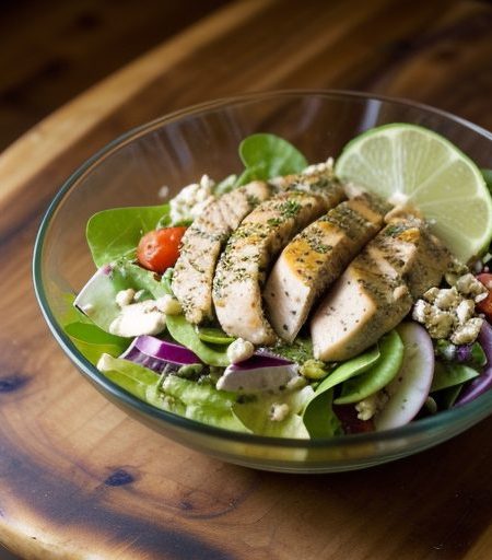 Grilled Chicken Salad recipe image