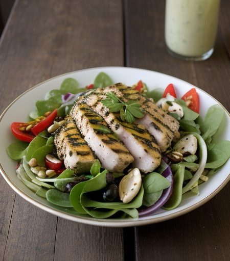 Grilled Chicken Salad recipe image