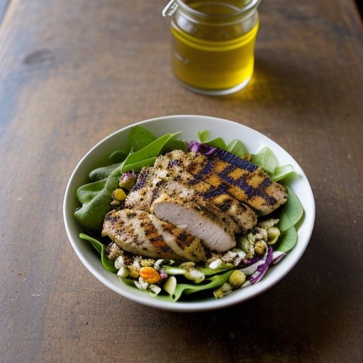 Grilled Chicken Salad recipe image
