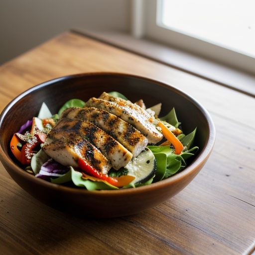 Grilled Chicken Salad recipe image