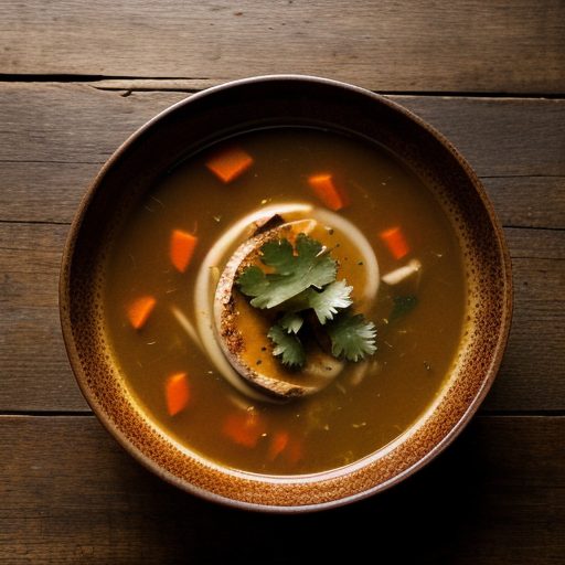 Grilled Chicken Soup recipe image