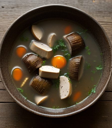 Grilled Chicken Soup recipe image