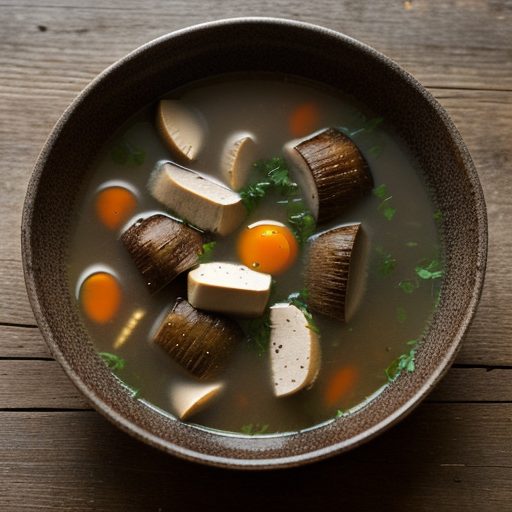 Grilled Chicken Soup recipe image