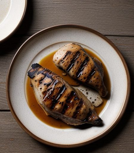 Grilled Chicken With Hazelnut Butter recipe image