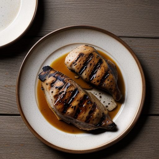 Grilled Chicken With Hazelnut Butter recipe image