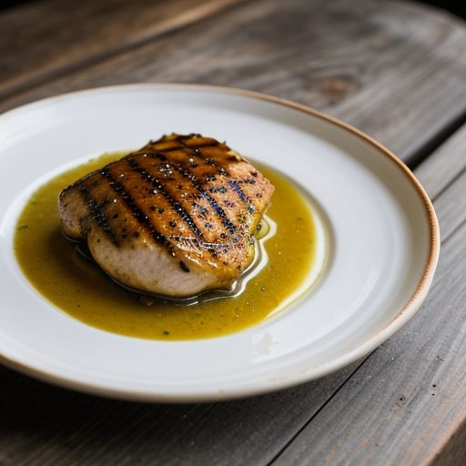 Grilled Chicken With Honey, Lime and Garlic G recipe image