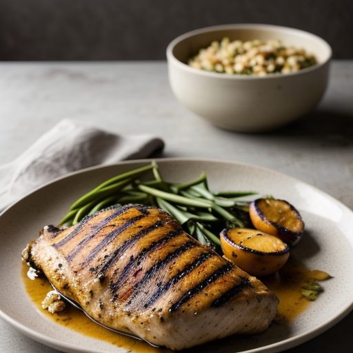 Grilled Chicken With Oregano - Pollo Con Oreg recipe image