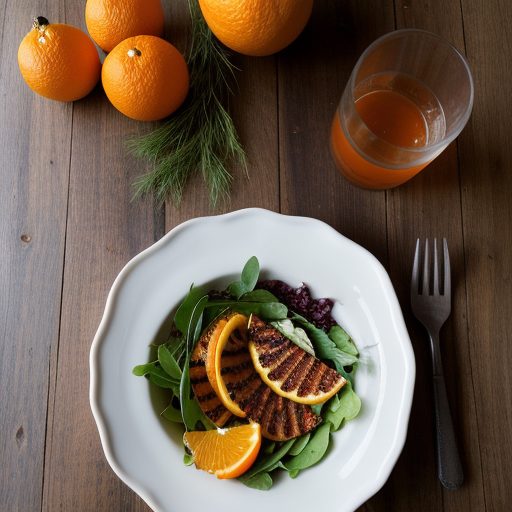 Grilled Chorizo~ Jicama & Orange Salad recipe image