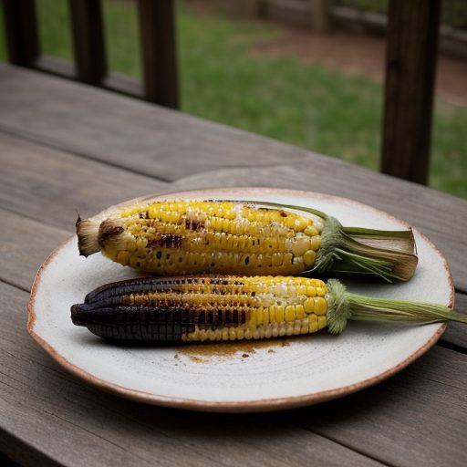 Grilled Corn With Chiles recipe image