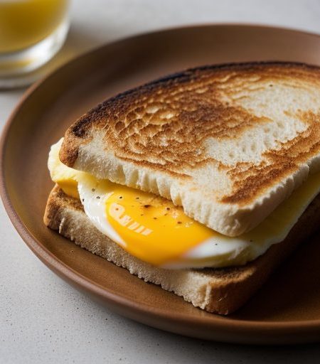 Grilled Egg Sandwich recipe image