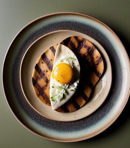 Grilled Egg Taco recipe image