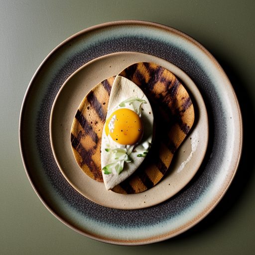 Grilled Egg Taco recipe image