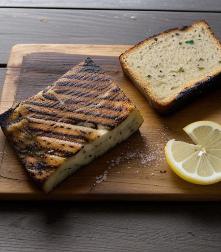 Grilled Fish Bread recipe image