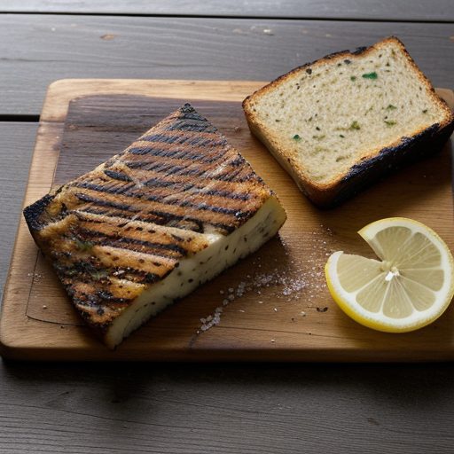 Grilled Fish Bread recipe image