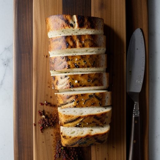 Grilled Fish Bread recipe image