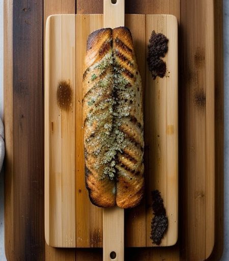 Grilled Fish Bread recipe image