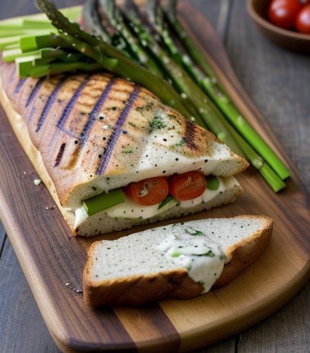 Grilled Fish Bread recipe image