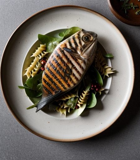 Grilled Fish Salad recipe image