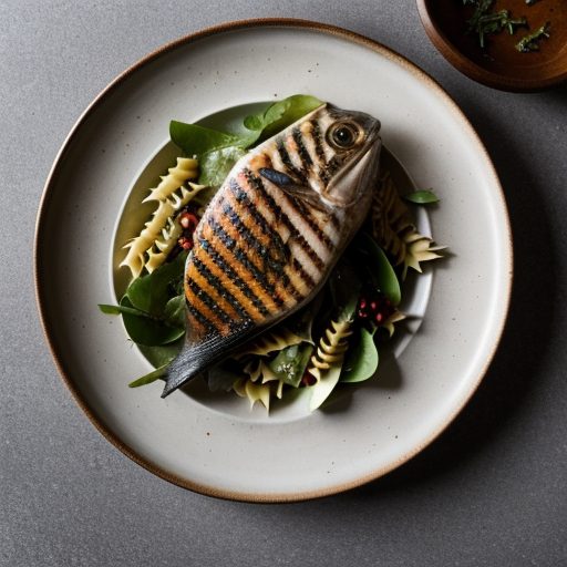 Grilled Fish Salad recipe image