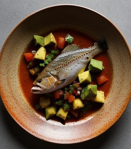 Grilled Fish Salsa recipe image