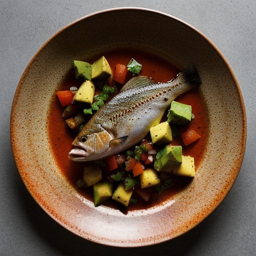 Grilled Fish Salsa recipe image