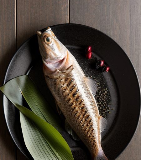 Grilled Fish in Banana Leaf recipe image