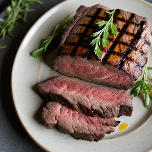 Grilled Flank Steak (Fcb recipe image