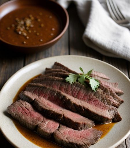 Grilled Flank Steak recipe image