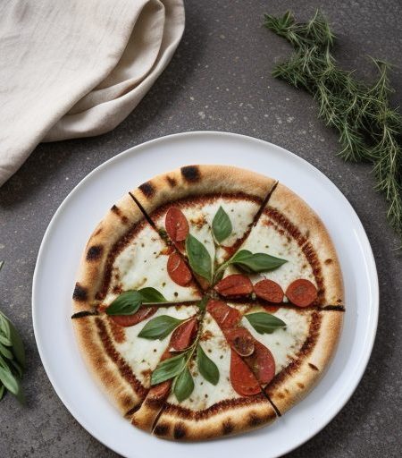 Grilled Garden Pizza recipe image