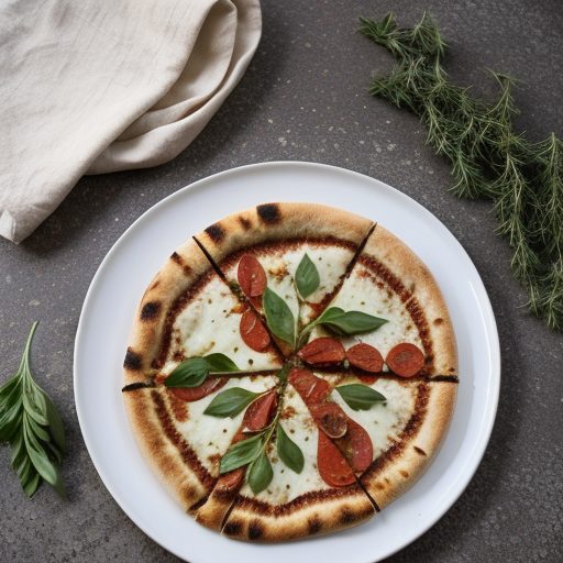 Grilled Garden Pizza recipe image