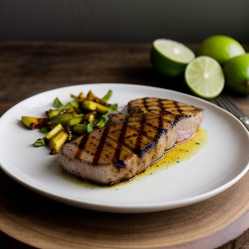 Grilled Garlic Lime Pork Tenderloin recipe image