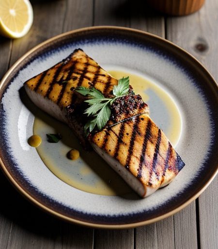 Grilled Gingered Swordfish recipe image