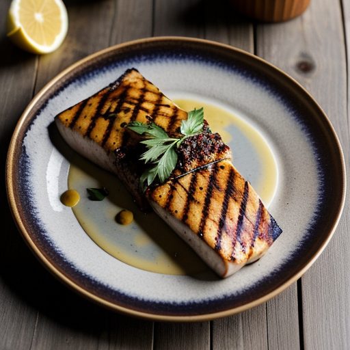 Grilled Gingered Swordfish recipe image
