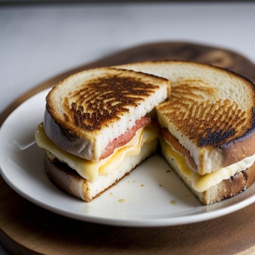 Grilled Goat Cheese Sandwiches - Bon Appetit recipe image