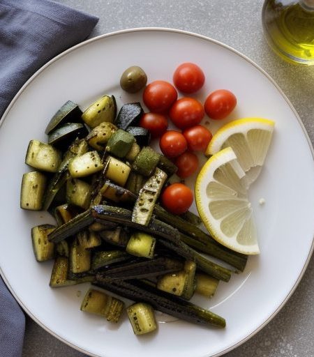 Grilled Greek Vegetables recipe image