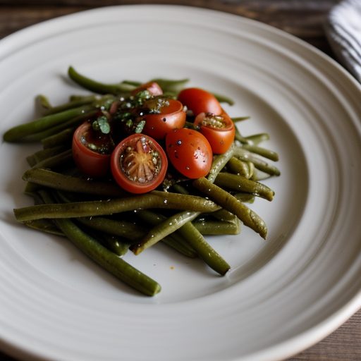Grilled Green Beans recipe image