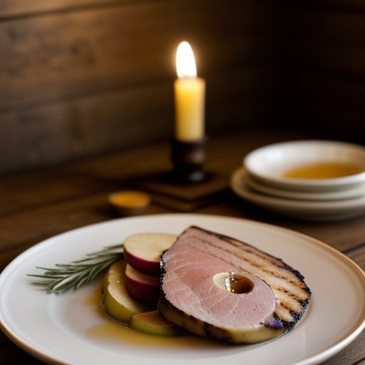 Grilled Ham & Apples recipe image