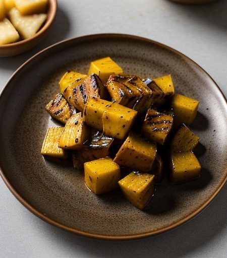 Grilled Haole-Style Yams With Pineapple Butte recipe image