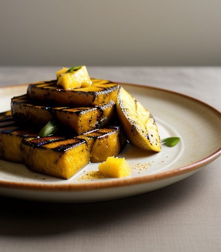 Grilled Haole-Style Yams With Pineapple Butter recipe image