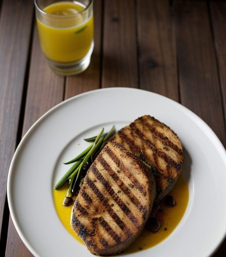 Grilled Herb Schnitzel recipe image