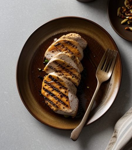 Grilled Honey Mustard Chicken Breasts recipe image