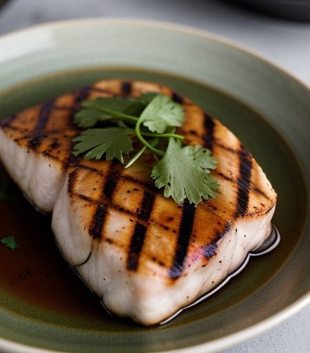 Grilled Key West Fish Steaks recipe image