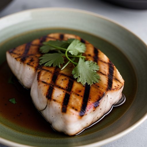 Grilled Key West Fish Steaks recipe image