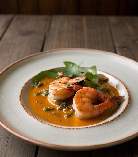 Grilled Key West Shrimp With Citrus Stew recipe image