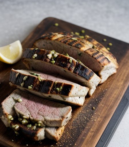 Grilled Lamb Bread recipe image