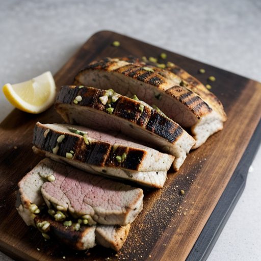 Grilled Lamb Bread recipe image