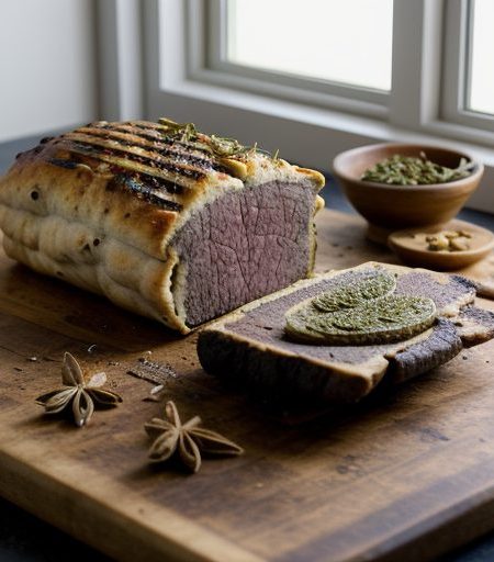 Grilled Lamb Bread recipe image