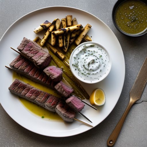 Grilled Lamb Dip recipe image