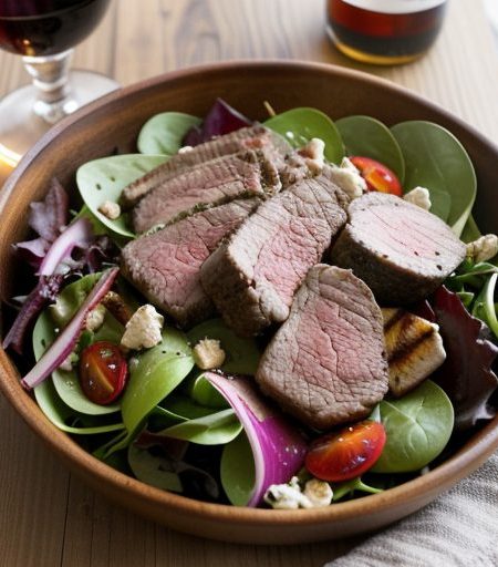 Grilled Lamb Salad recipe image