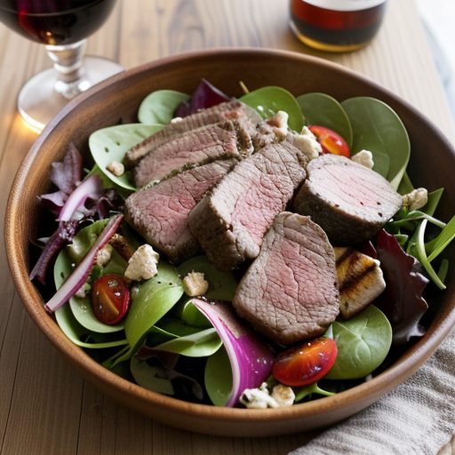 Grilled Lamb Salad recipe image